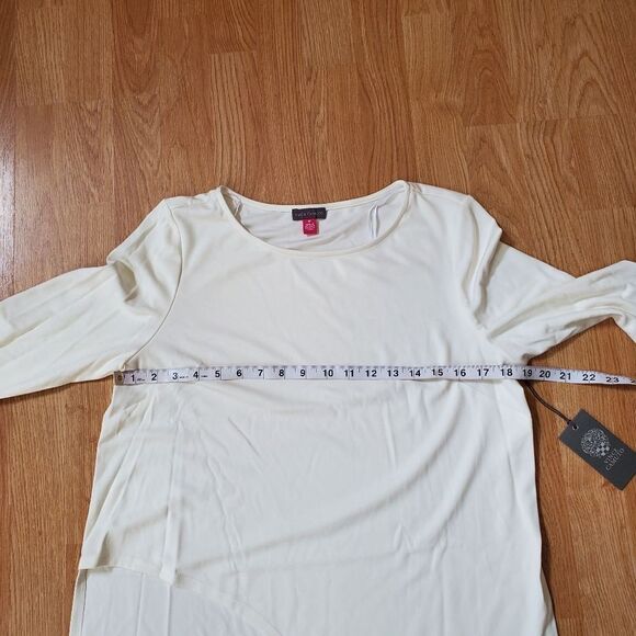 Vince Camuto High/Low Cutout Long Sleeve Tunic sz Med - Picture 8 of 11